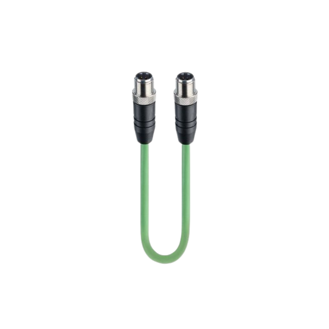 M12 - D-Coded Fast ethernet CAT5E Double-ended cordset male- male_29191_category_image
